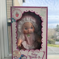 Collectors Item: New, Unopened 1982 Strawberry Shortcake Needs-a-Name Doll