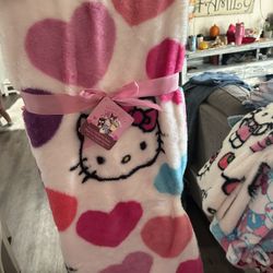 Hello Kitty Fox Fur Throw 