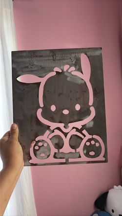 pochacco metal frame cut out