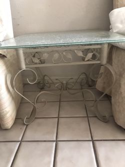 Glass Top  Table