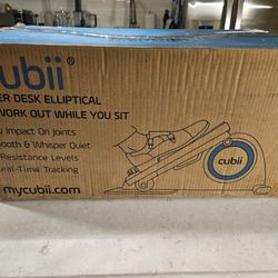Cubii Jr Under-Desk Elliptical – Model F3A2 – Turquoise – New in Box