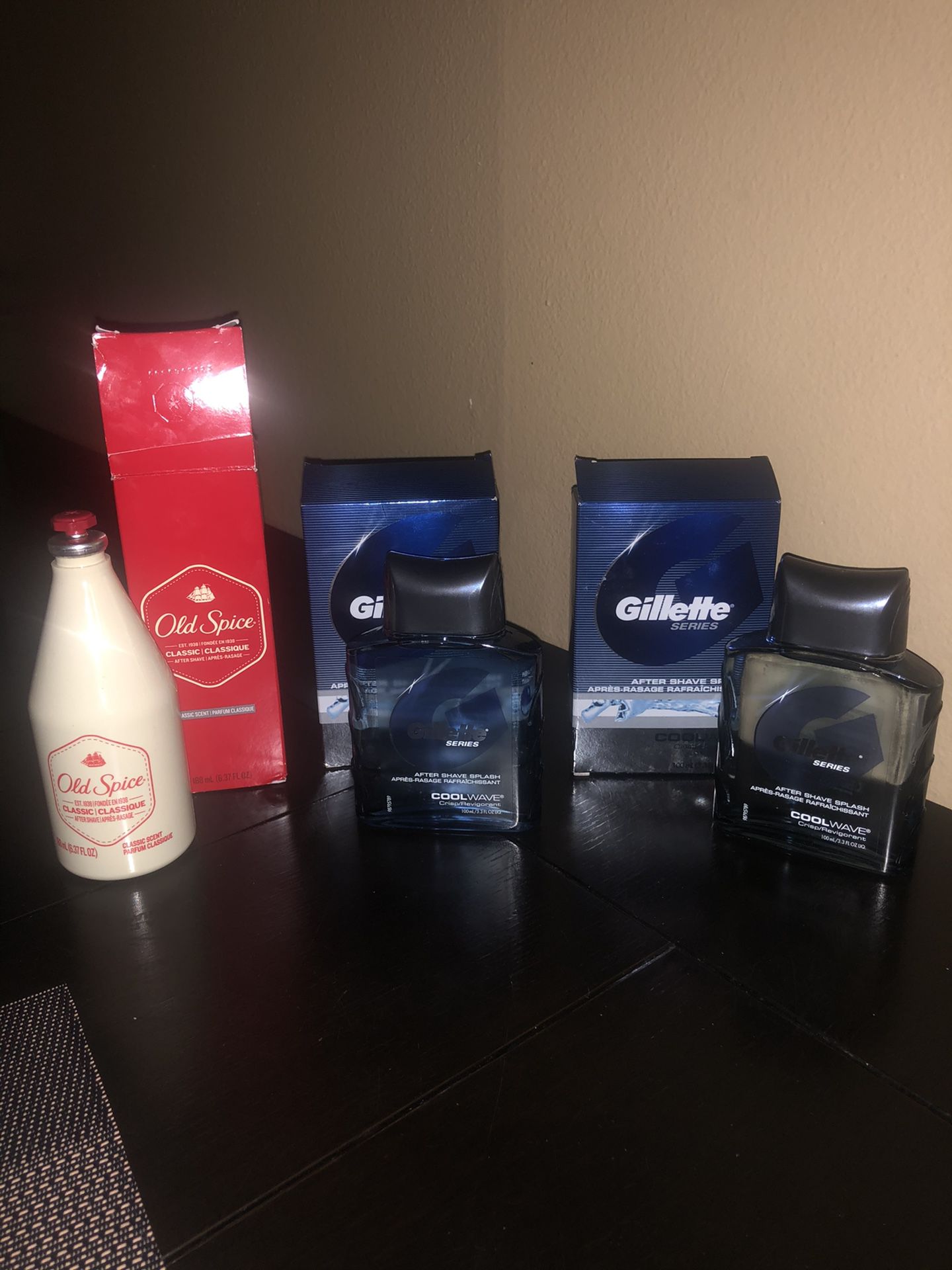 Old spice / Gillette Men Aftershave
