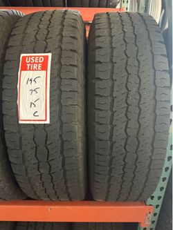 LT195/75/15 (6 Tires) $125.00/ All 6
