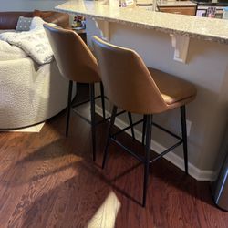 Leather Barstools