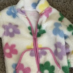 Floral Fleece Jacket 9-12 Months 
