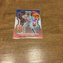 St. Louis Cardinals Mark McGwire 2021 Panini Prizm Baseball Red White & Blue Prizm
