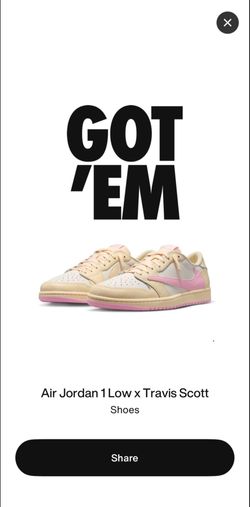 Travis Scott "Shy Pink"