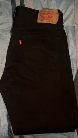 All black 501s STRECH 36x32