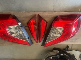 2019 honda civic lx taillights