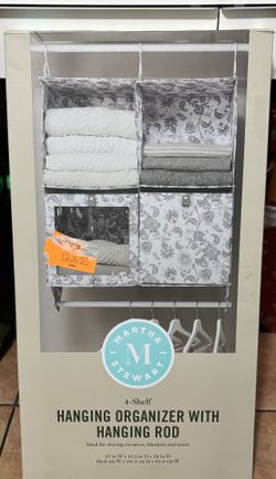 Hanging Organizer With Hanging Rod
