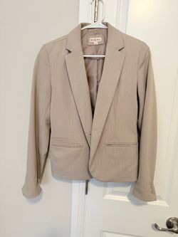 Merona Tan Blazer Size 6