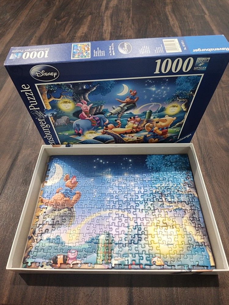 Ravensburger Disney Winnie the Pooh and Friends Stargazing 1000 Piece Puzzle