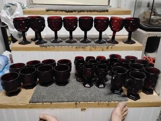 Cape cod dishes set (Avon)