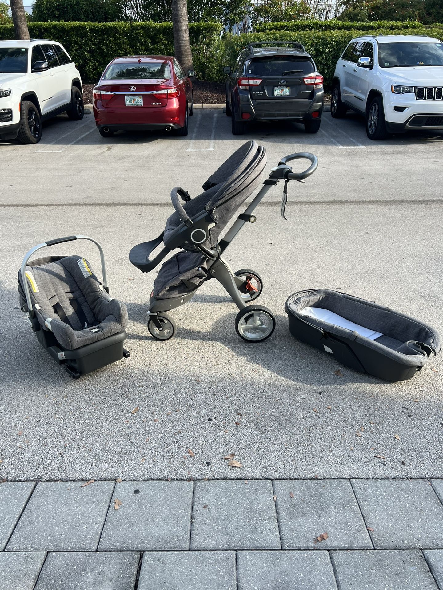 Stokke Xplory Stroller Nuna PIPA Car Seat Base Bassinet