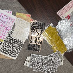 Arts And Craft Letter Supplies