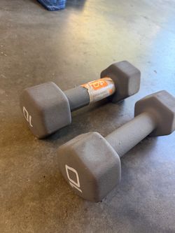 CAP 10 lb Neoprene Dumbbells Pair