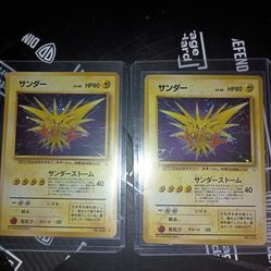 1996 Japanese Zapdos holo