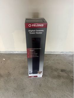 Pelonis- digital ceramic tower heater
