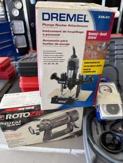 Dremel 335-01 Plunge Router Attachment