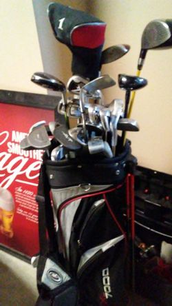 Golf clubs...variety of name brands