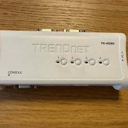TRENDnet 4 Port USB KVM Switchbox w/ Sound Capability