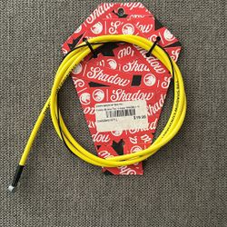 Shadow Conspiracy BMX  Linear Brake Cable Yellow