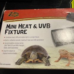 Zilla Mini Heat And UVB Fixture