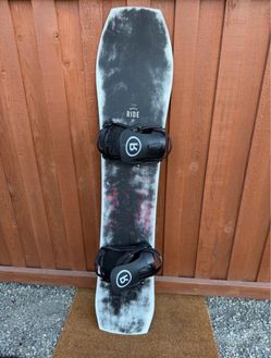 Ride Warpig Snowboard SM 148cm + Ride C-2 Bindings Size L