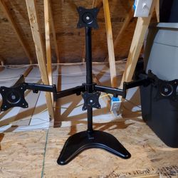 VIVO Quad Monitor Desk Stand (STAND-V004Z)