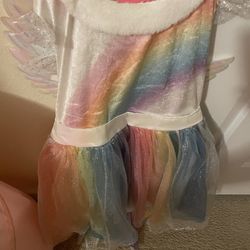 Girls Size Medium Fairy Costume 