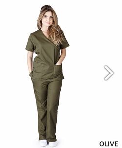Mock Wrap Scrub Sets