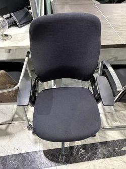 Steelcase Leap V2 Ergonomic Task Chair in All-Black – $400