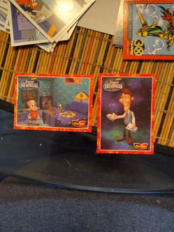 NICKELODEON JIMMY NEUTRON OreIda Collectible Trading Card