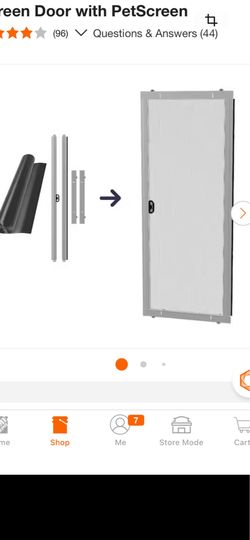 RITESCREEN Ready-to-Assemble 48 in. x 80 in. Bronze Aluminum Sliding Screen Door Replacement