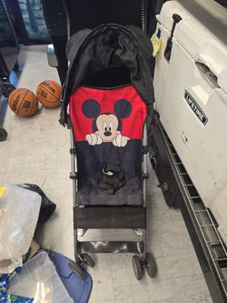 Stroller with basket