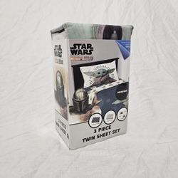 Mandalorian Kids Twin 3 Piece Bed Set 