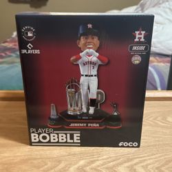 Astros Jeremy Pena FOCO Heart Hands Bobblehead