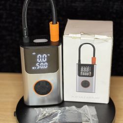Portable Compact Air Compressor With Light