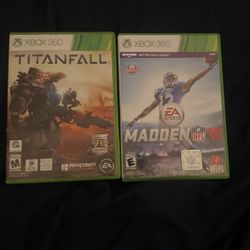 Titanfall and or Madden 16 Xbox 360 