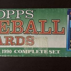 Topps Baseball Cards Official 1990 Complete Set