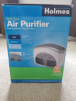 Holmes HAP2400 3 Speed HEPA Air Purifier With Carbon And Optional Ionizer