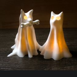 Light Up ghost Dog And Cats
