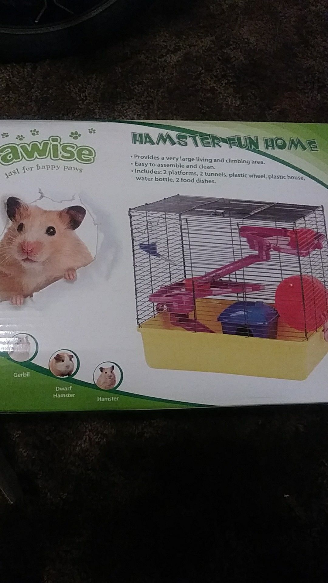 Hamster cage