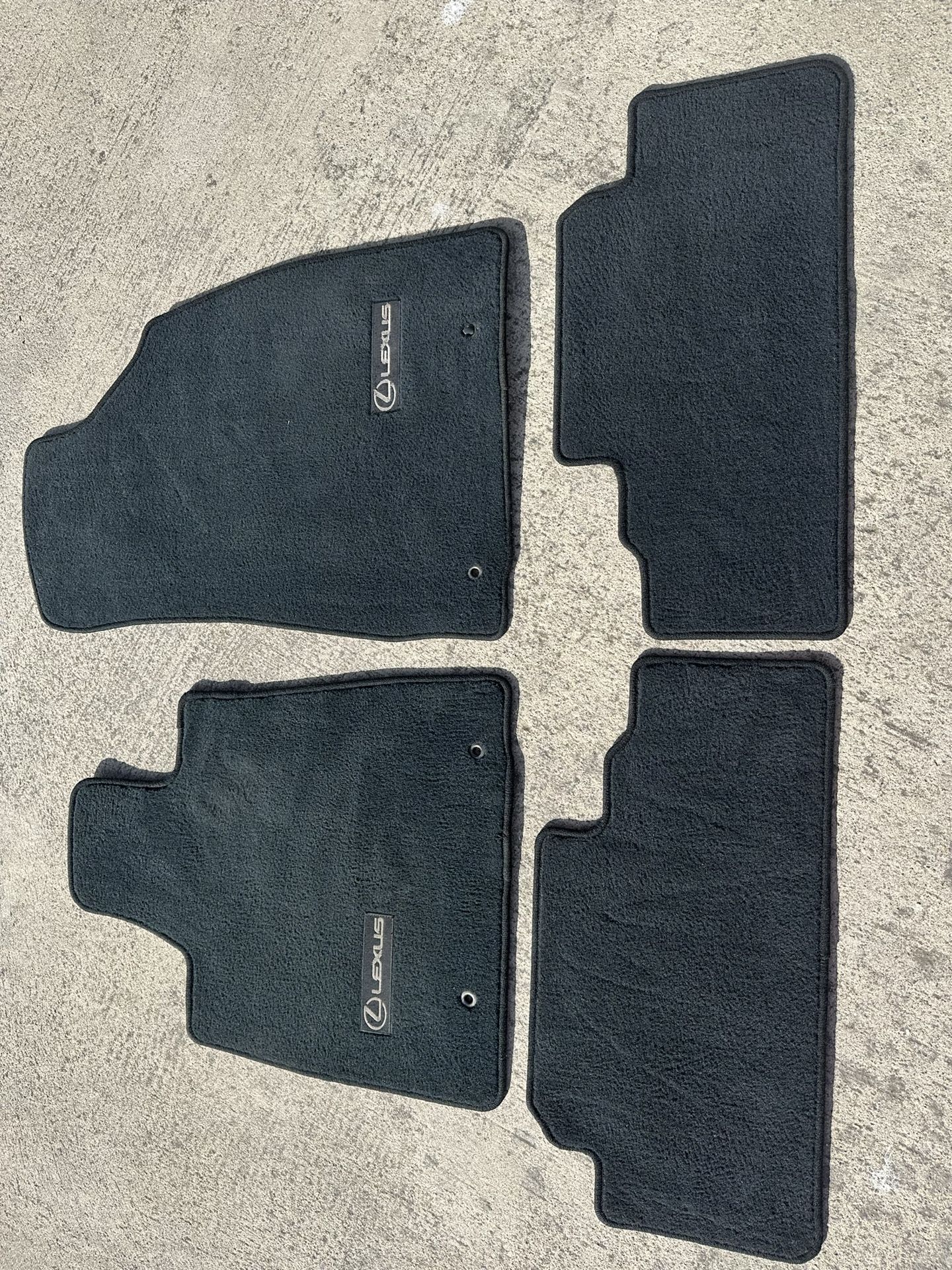 Lexus Floor Mats Black 2010-2012 rx350 rx450h