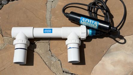 aqua ultraviolet UV sterilizer 57w koi pond fish tank