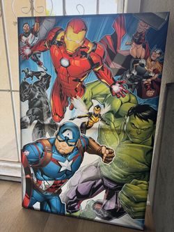 Marvel Avengers Canvas Wall Art