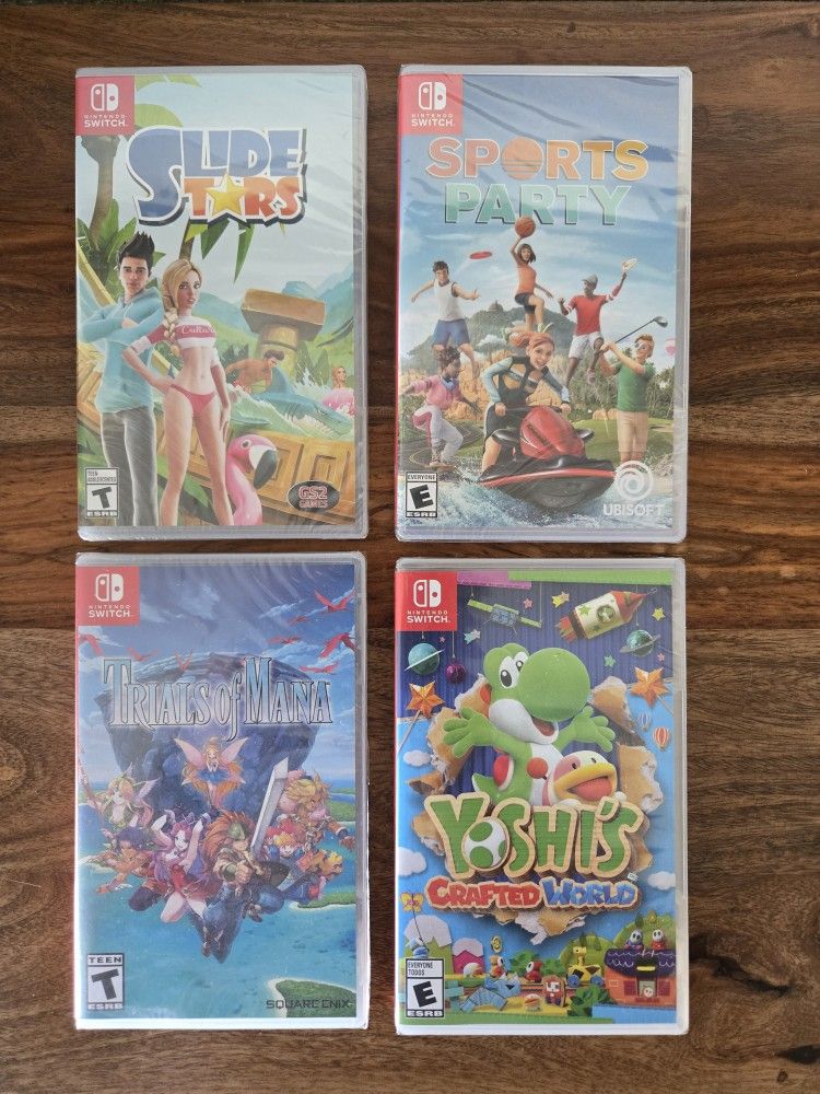 Nintendo Switch Games IV (Brand New. No Trades)