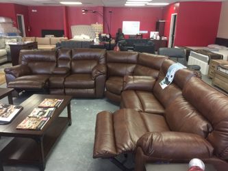 BRAND NEW CATNAPPER SECTIONAL SOFA WITH RECLINABLES