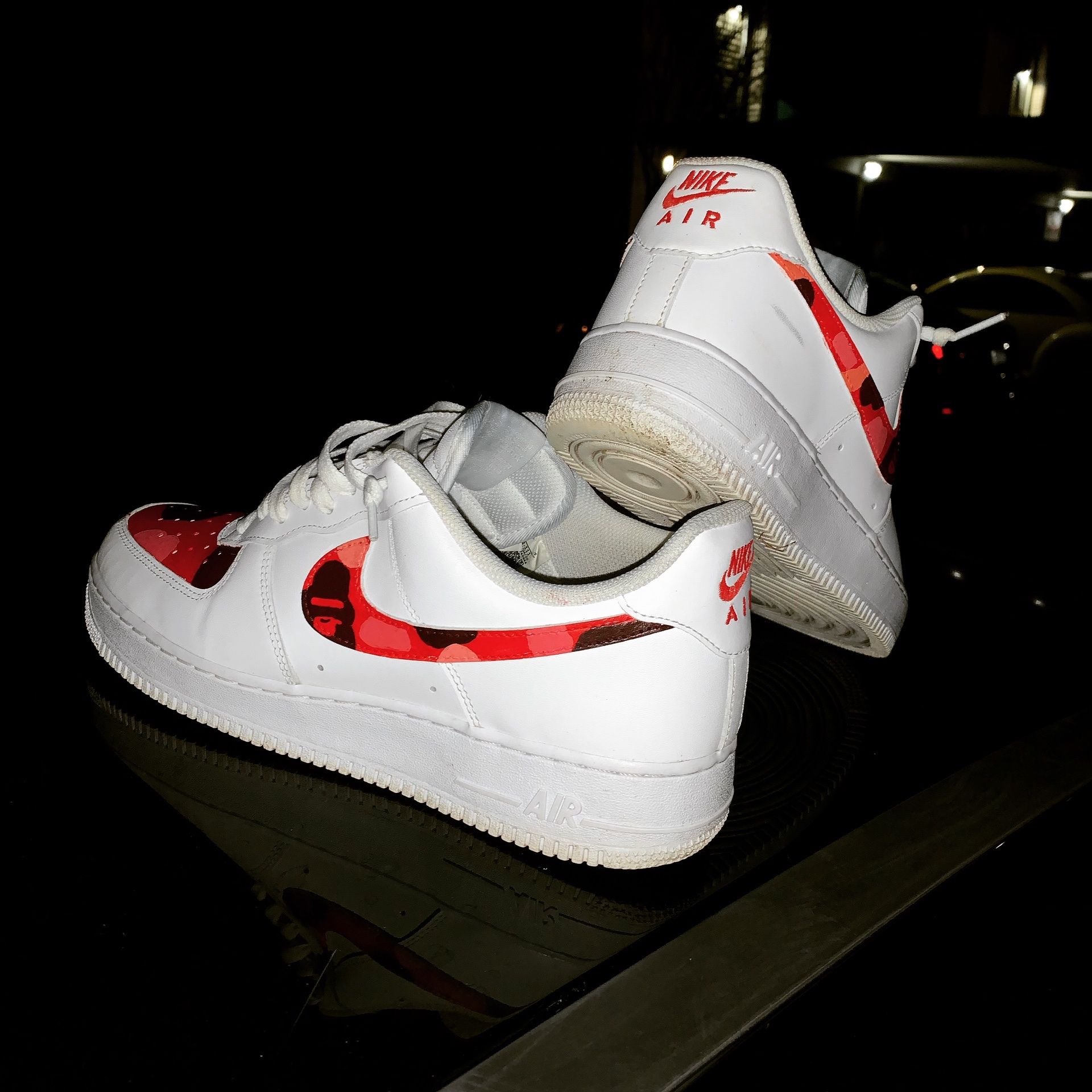 Red Bape Custom Af1