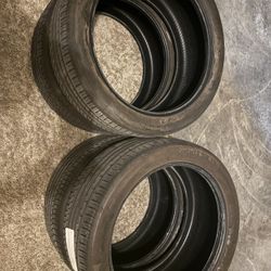 Staggered 21in Tires